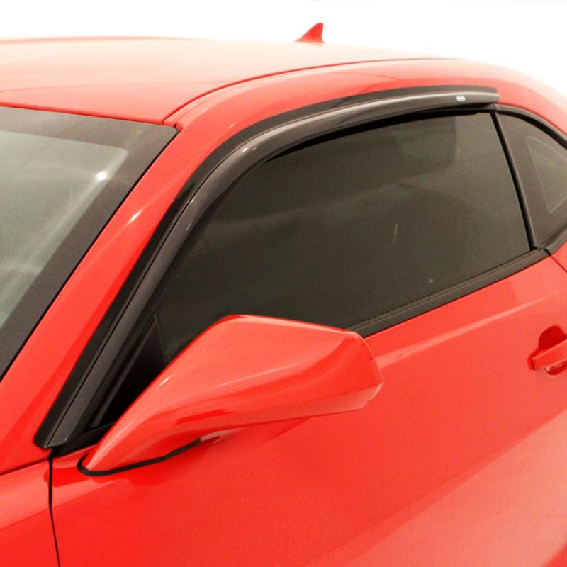 Load image into Gallery viewer, AVS 05-09 Ford Mustang Ventvisor Outside Mount Window Deflectors 2pc - Smoke
