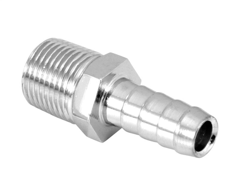 Load image into Gallery viewer, Spectre Fuel Fitting 3/8in. Hose Barb NPT Threads - Chrome
