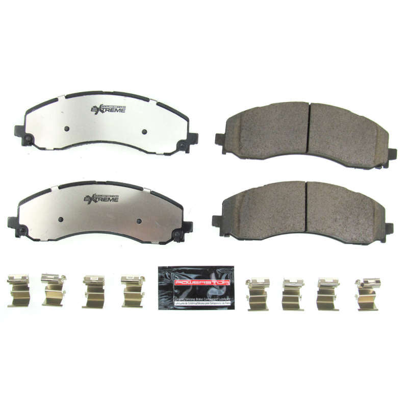 Load image into Gallery viewer, Power Stop 2019 Ram 2500 Front Z36 Truck &amp; Tow Brake Pads w/Hardware
