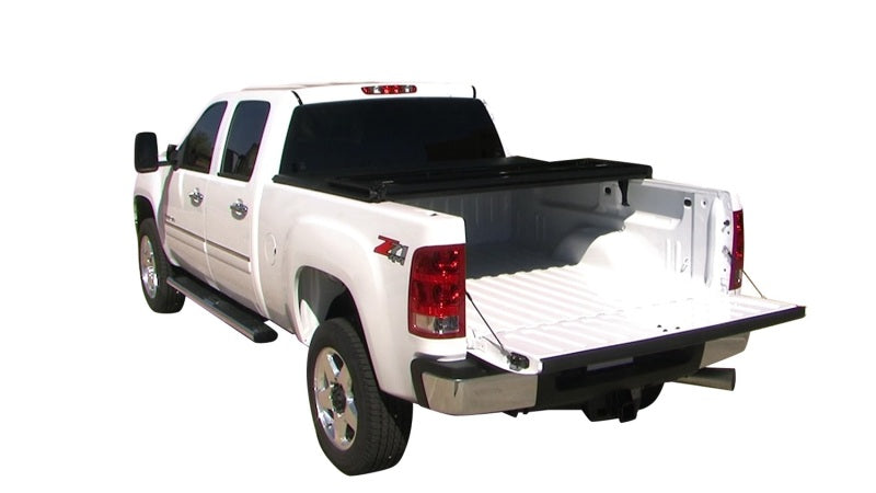 Load image into Gallery viewer, Tonno Pro 15-19 Chevy Silverado 3500 6.6ft Fleetside Hard Fold Tonneau Cover
