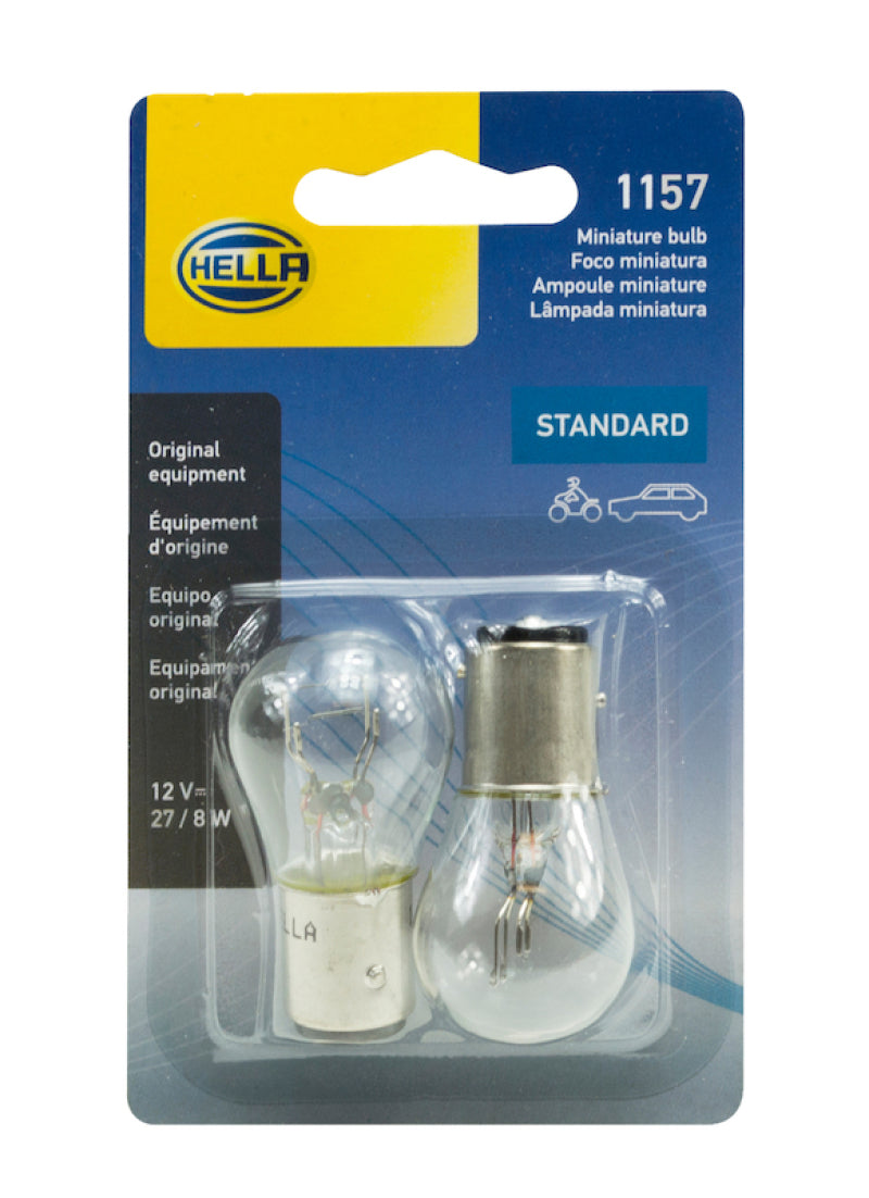 Load image into Gallery viewer, Hella Bulb 1157 12V 27/8W Ba9S S8 (2)
