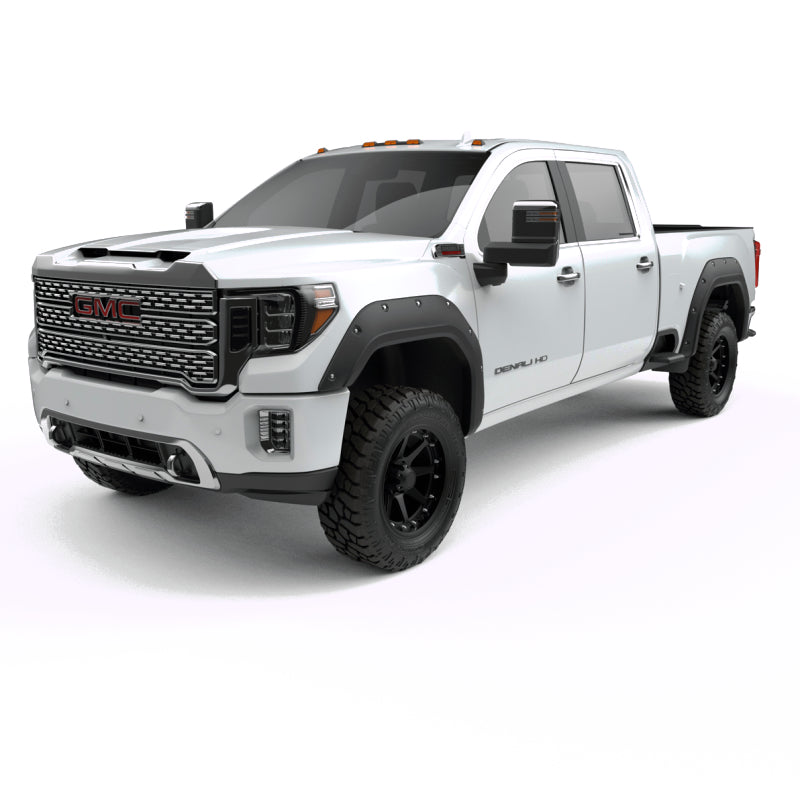 Load image into Gallery viewer, EGR 2020 GMC Sierra HD Bolt-On Style Black Fender Flare - Set
