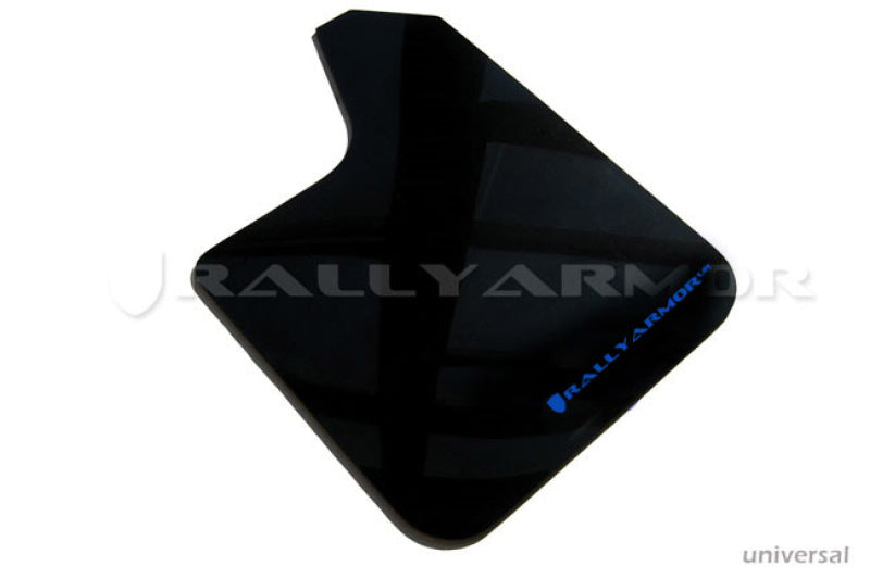 Load image into Gallery viewer, Rally Armor Universal Fit (No Hardware) Black UR Mud Flap w/ Blue Logo
