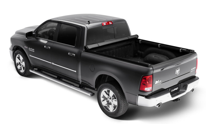 Load image into Gallery viewer, Lund 02-17 Dodge Ram 1500 (5.5ft. Bed) Genesis Elite Roll Up Tonneau Cover - Black
