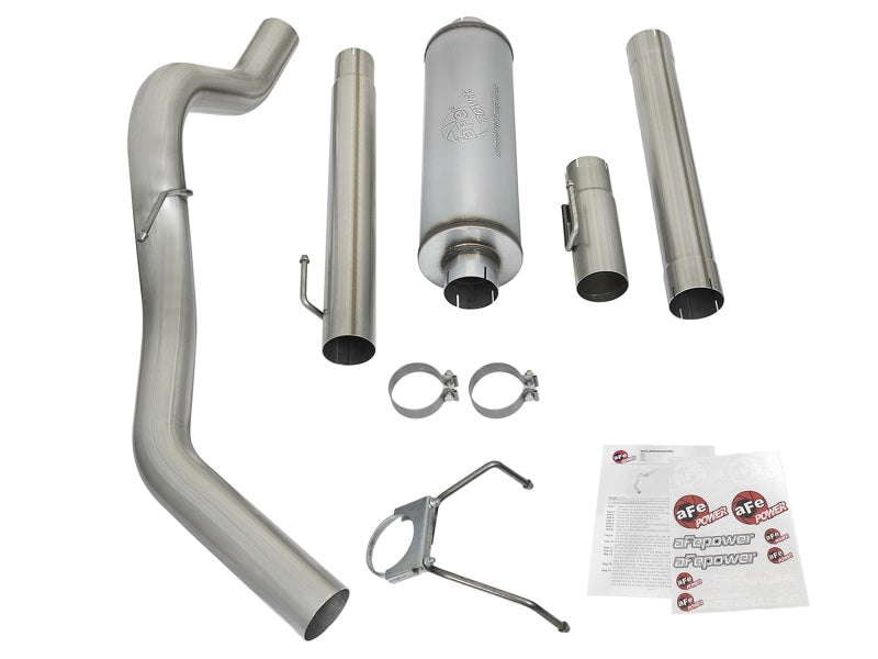 Load image into Gallery viewer, aFe LARGE Bore HD Exhausts Cat-Back SS-409 EXH CB Dodge Diesel Trucks 03-04 L6-5.9L (td)
