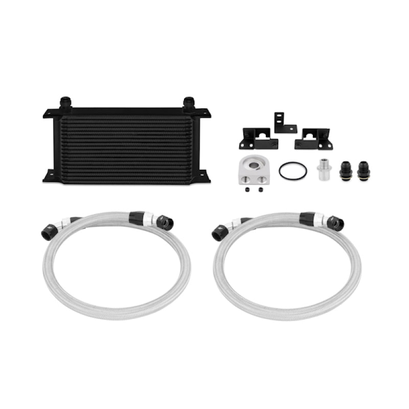 Load image into Gallery viewer, Mishimoto 07-11 Jeep Wrangler JK Oil Cooler Kit - Black
