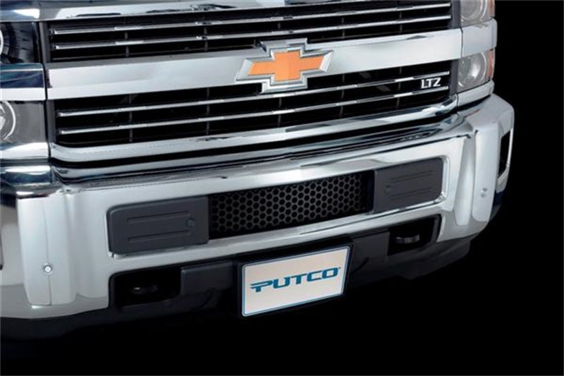 Load image into Gallery viewer, Putco 15-19 Chevy Silv HD - SS - Black Punch Design Bumper Grille Bumper Grille Inserts

