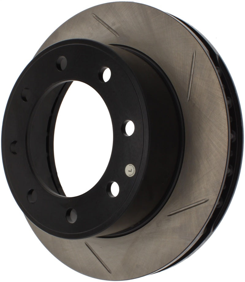Load image into Gallery viewer, StopTech Power Slot 00-05 Ford Excursion / 99-04 F250/F350 Front Right Slotted CRYO Brake Rotor

