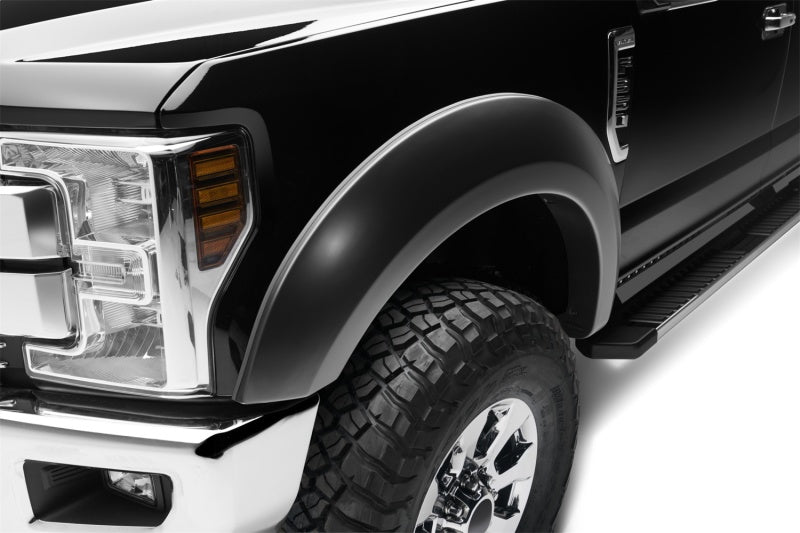 Load image into Gallery viewer, Bushwacker 17-18 Ford F-250 Super Duty Extend-A-Fender Style Flares 2pc - Black
