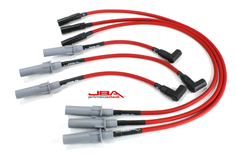 Load image into Gallery viewer, JBA 07-11 Jeep 3.8L Ignition Wires High Temp 6 Lead Set (Use w/1528S)
