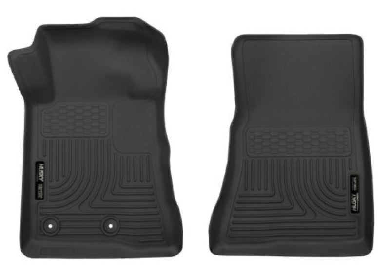 Load image into Gallery viewer, Husky Liners 15-22 Ford Mustang X-act Contour Series Front Floor Liners - Black
