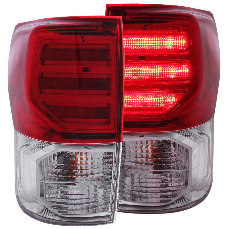 Load image into Gallery viewer, ANZO 2007-2013 Toyota Tundra LED Taillights Red/Clear G2
