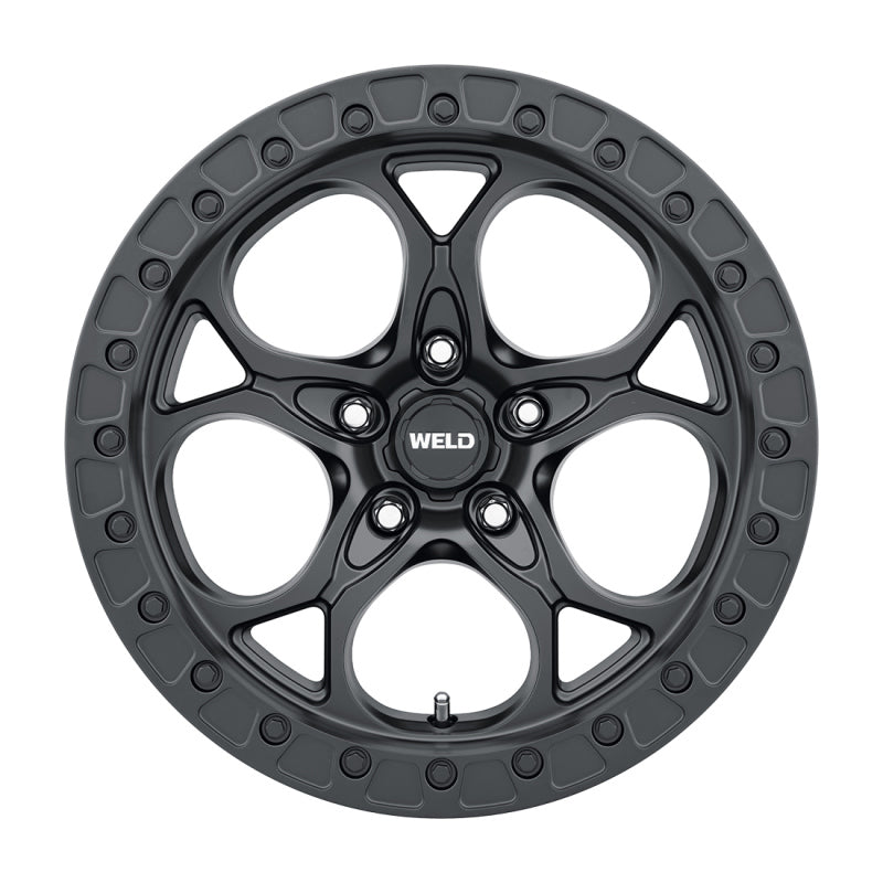 Load image into Gallery viewer, Weld Off-Road W108 17X9.0 Ledge 5X127 ET00 BS5.00 Satin Black 71.5
