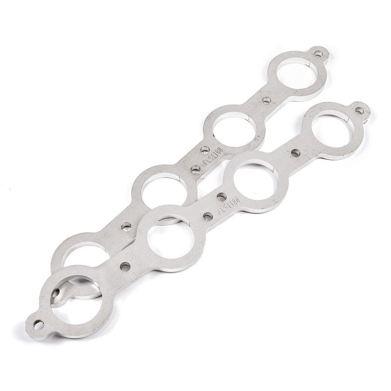 Load image into Gallery viewer, Stainless Works Chevrolet LS1/LS6 Round Port Header 304SS Exhaust Flanges 2in Primaries
