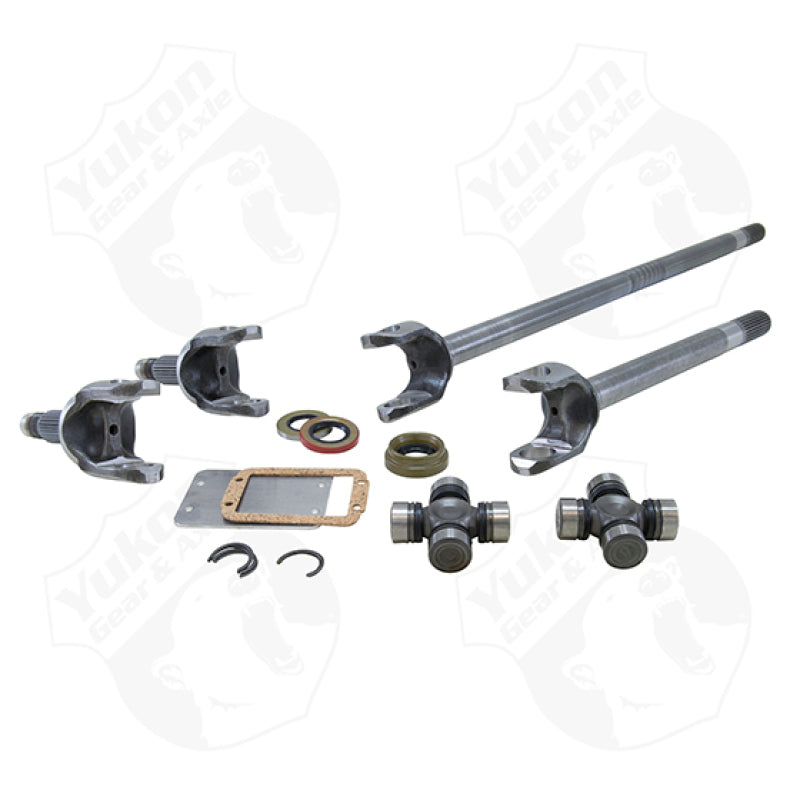 Load image into Gallery viewer, Yukon Gear Front 4340 Chrome-Moly Replacement Axle Kit For 88-98 Ford / Dana 60 w/ 35 Splines
