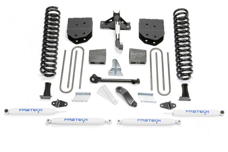 Load image into Gallery viewer, Fabtech 08-16 Ford F350/450 4WD 8 Lug 6in Basic Sys w/Perf Shks
