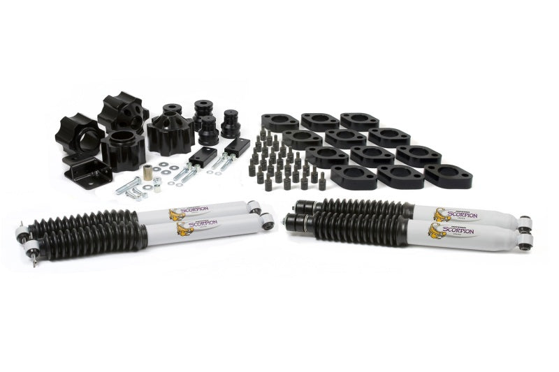 Load image into Gallery viewer, Daystar 2007-2018 Jeep Wrangler JK - 4in Combo Lift Kit (3in Suspension Lift / 1in Body Lift)
