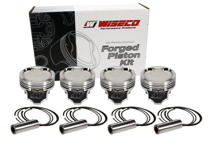 Load image into Gallery viewer, Wiseco 93-01 Honda B16A Civic SI 1.181 X 81.5MM Piston Shelf Stock Kit *MUST USE .040 Gasket*
