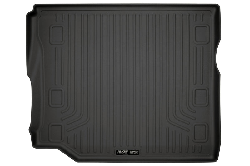 Load image into Gallery viewer, Husky Liners 19-24 Jeep Wrangler JLU WeatherBeater Black Rear Cargo Liner

