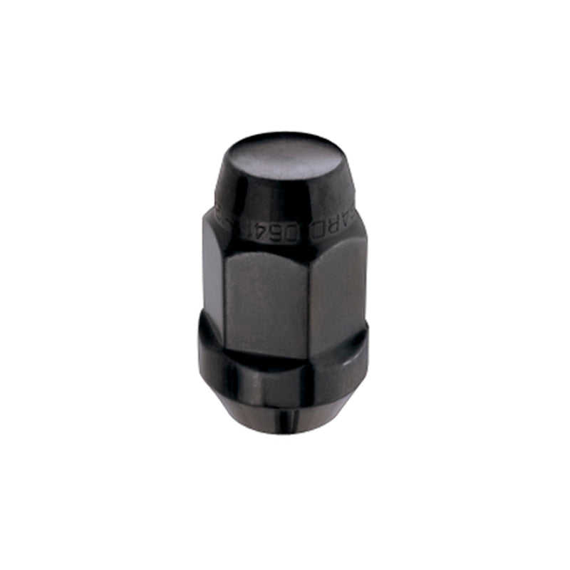 Load image into Gallery viewer, McGard Hex Lug Nut (Cone Seat Bulge Style) 1/2-20 / 3/4 Hex / 1.45in. Length (Box of 144) - Black
