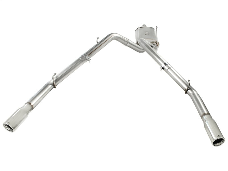 Load image into Gallery viewer, aFe MACHForce XP Exhausts Cat-Back SS-409 EXH CB Dodge Ram 1500 5.7L HEMI 09-13 Polished
