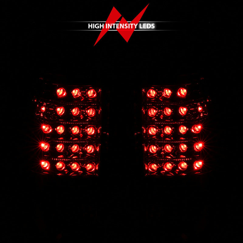 Load image into Gallery viewer, ANZO 1999-2007 Chevrolet Silverado 1500 LED Taillights Red/Clear
