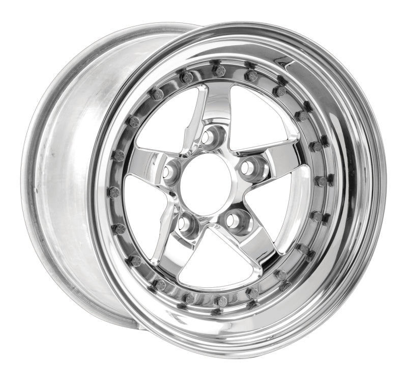 Load image into Gallery viewer, Weld Weldstar 15x8 / 5x4.5 BP / 4.5in. BS Polished Wheel - Non-Beadlock
