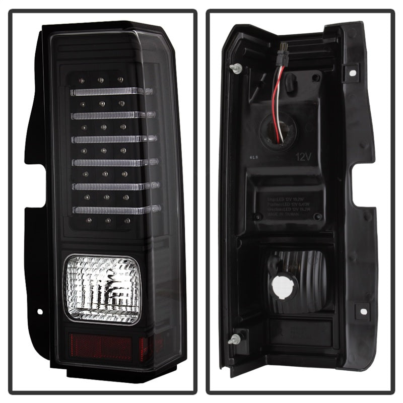 Load image into Gallery viewer, xTune Hummer H3 06-09 ( Non H3T ) LED Tail Lights Black ALT-ON-HH306-LED-BK
