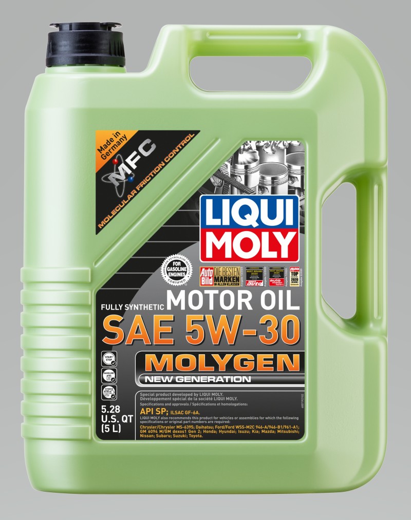 Load image into Gallery viewer, LIQUI MOLY 5L Molygen New Generation Motor Oil SAE 5W30
