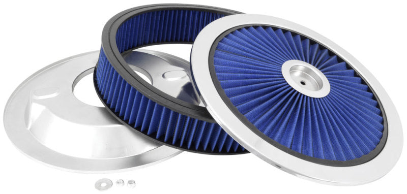 Load image into Gallery viewer, Spectre ExtraFlow HPR Air Cleaner Assembly 14in. x 3in. - Blue
