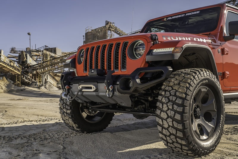 Load image into Gallery viewer, Rugged Ridge Venator Front Bumper 18-20 Jeep Wrangler JL/JT
