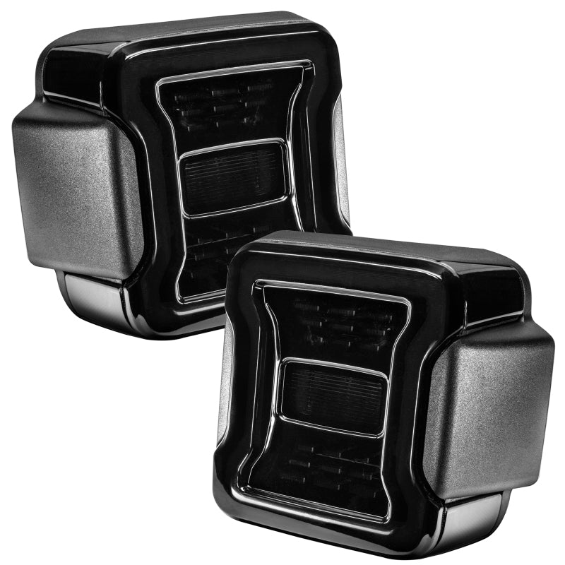 Load image into Gallery viewer, Oracle Jeep Wrangler JL Black Series LED Tail Lights
