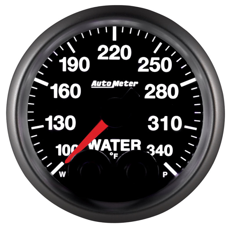 Load image into Gallery viewer, Autometer Elite 52mm 100-340 Deg F Water Temperature Peak and Warn Gauge w/ Electonic Control
