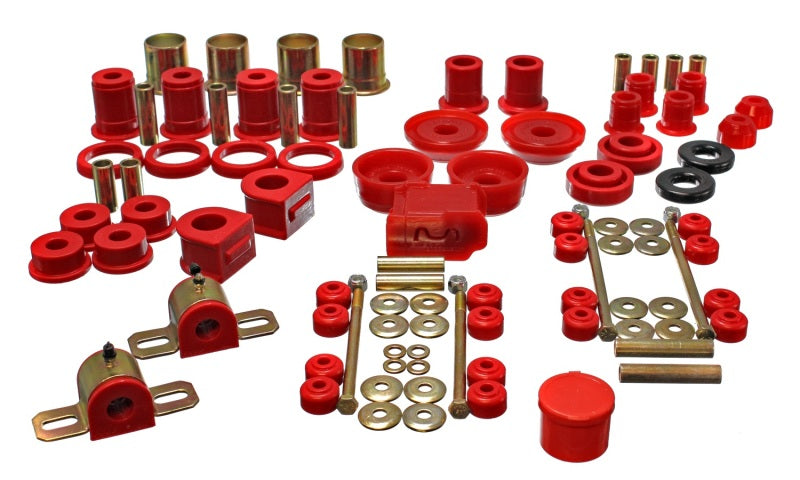 Load image into Gallery viewer, Energy Suspension 93-02 Chevrolet Camaro Red Hyper-flex Master Bushing Set
