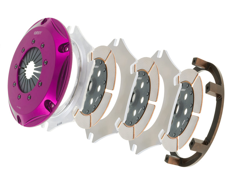 Load image into Gallery viewer, Exedy Universal Builder Series Triple Metallic Clutch Does NOT Incl FW Req. Custom Clutch Actuation
