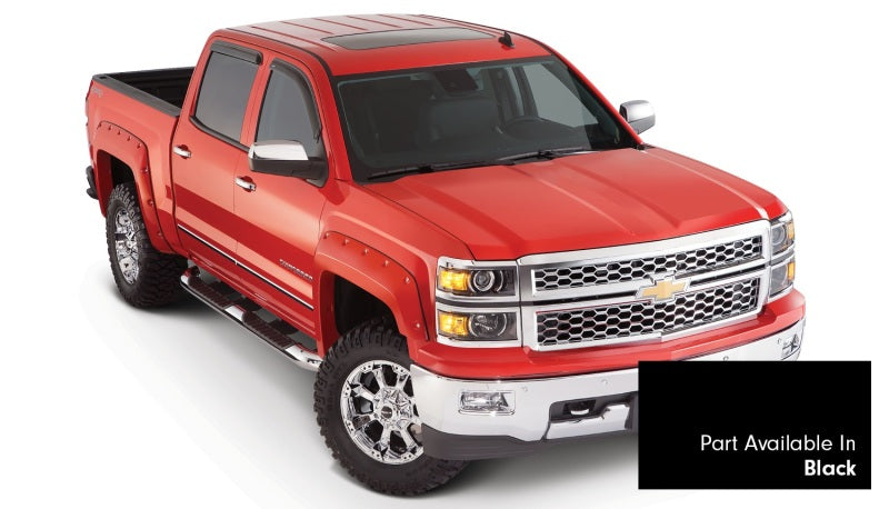 Load image into Gallery viewer, Bushwacker 16-18 Chevy Silverado 1500 Fleetside Pocket Style Flares 4pc 69.3in Bed - Black
