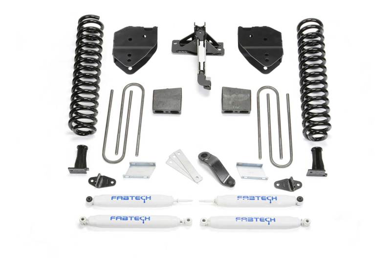 Load image into Gallery viewer, Fabtech 17-21 Ford F250/F350 4WD Diesel 6in Basic Sys w/Perf Shks

