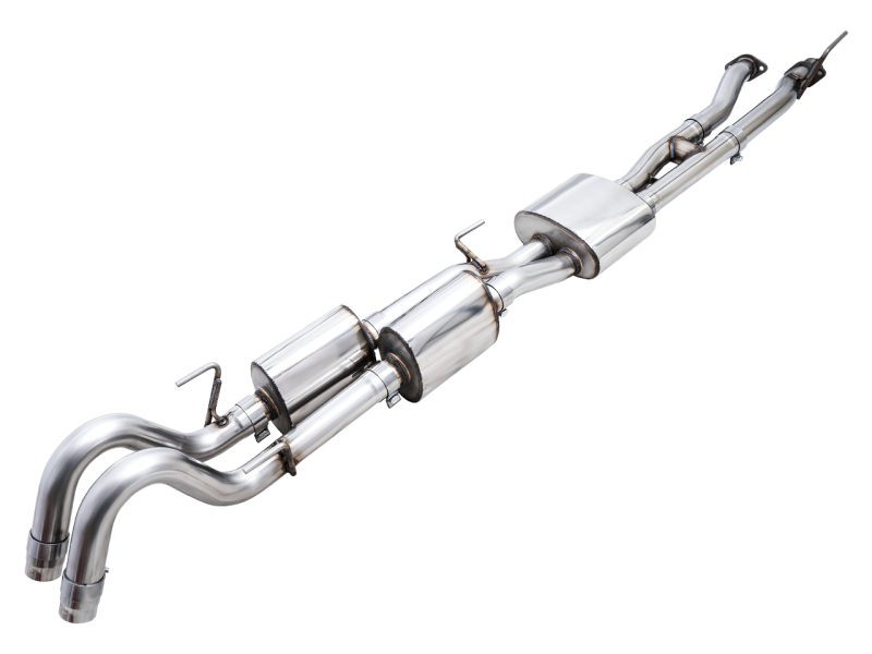 Load image into Gallery viewer, AWE 2016-2022 Toyota Tacoma 0FG Exhaust with BashGuard - No Tips
