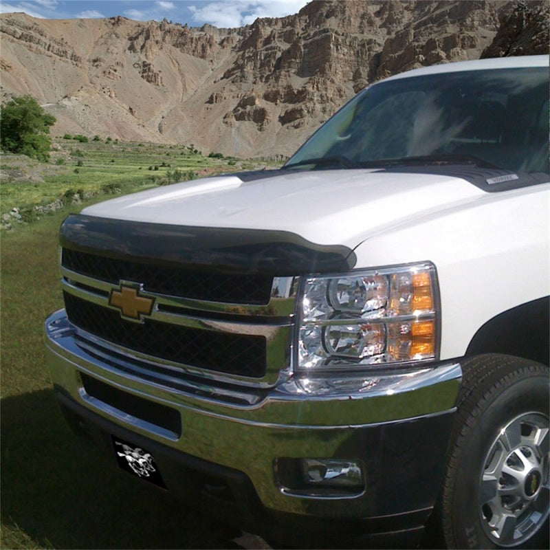 Load image into Gallery viewer, Stampede 2011-2014 Chevy Silverado 3500 Vigilante Premium Hood Protector - Smoke
