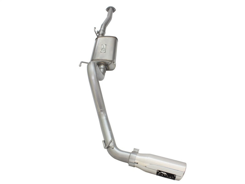 Load image into Gallery viewer, aFe MACH Force XP 2.5in Cat-Back Stainless Steel Exhaust w/Polished Tip Toyota Tacoma 13-14 2.7L
