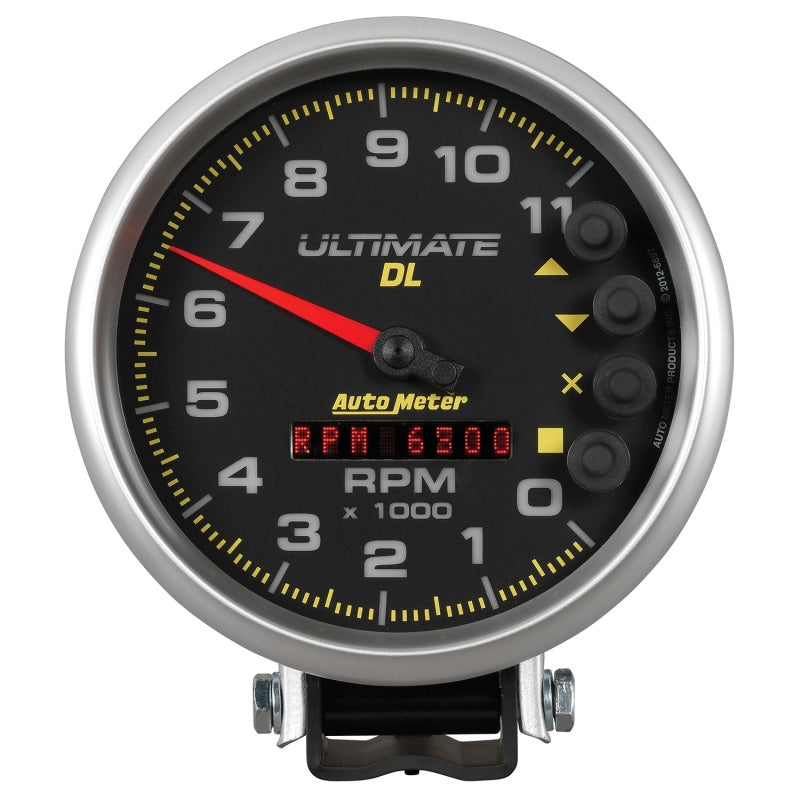 Load image into Gallery viewer, Autometer 5 inch Ultimate DL Playback Tachometer 11000 RPM - Black
