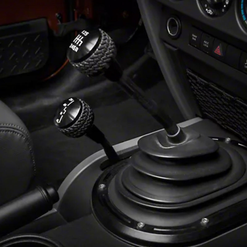 Load image into Gallery viewer, DV8 Offroad 2011-2018 Jeep JK 6-Speed Shift Knob Black
