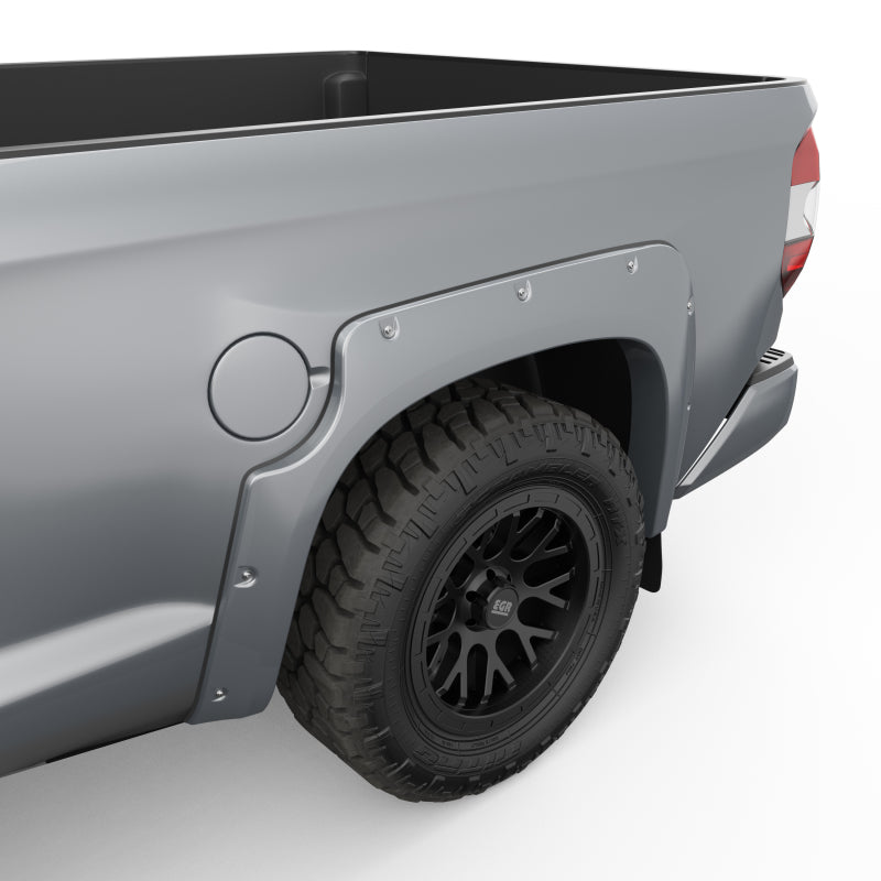 Load image into Gallery viewer, EGR 14+ Toyota Tundra Bolt-On Look Color Match Fender Flares - Set - Silver Sky
