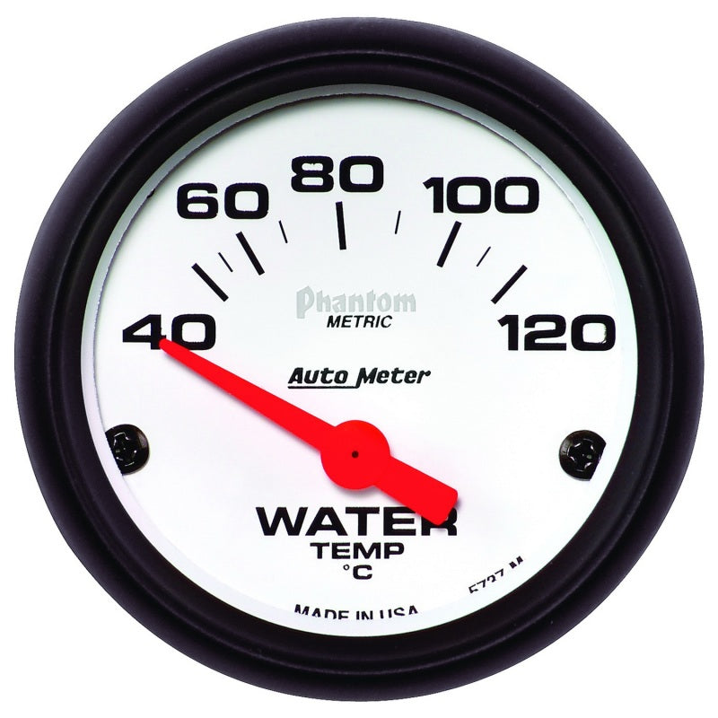 Load image into Gallery viewer, Autometer Phantom 52mm 40-120 Deg C Electronic Water Temp Gauge
