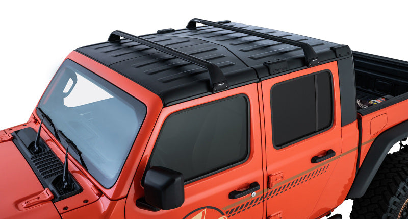 Load image into Gallery viewer, Rhino-Rack 07-22 Jeep Wrangler JK/JL 4 Door Hard Top Vortex SG 2 Bar Roof Rack - Black
