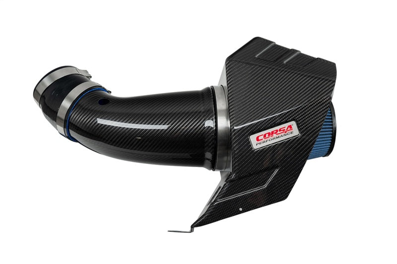 Load image into Gallery viewer, Corsa 20-25 Dodge Durango SRT Hellcat Carbon Fiber Air Intake w/ MaxFlow 5 Oil Filter
