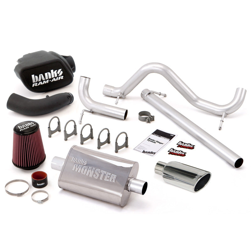 Load image into Gallery viewer, Banks Power 07-11 Jeep 3.8L Wrangler - 2dr Stinger System (no AutoMind)
