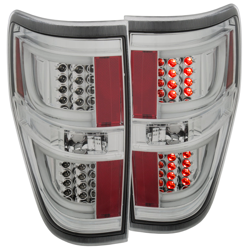 Load image into Gallery viewer, ANZO 2009-2013 Ford F-150 LED Taillights Chrome
