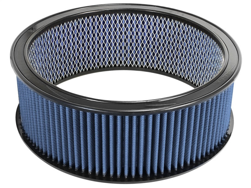 Load image into Gallery viewer, aFe MagnumFLOW Air Filters Round Racing P5R A/F RR P5R 14 OD x 12 ID x 5 H E/M
