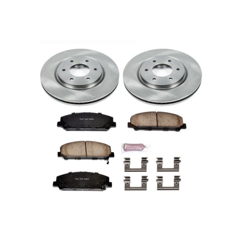 Load image into Gallery viewer, Power Stop 12-15 Nissan Armada Front Autospecialty Brake Kit
